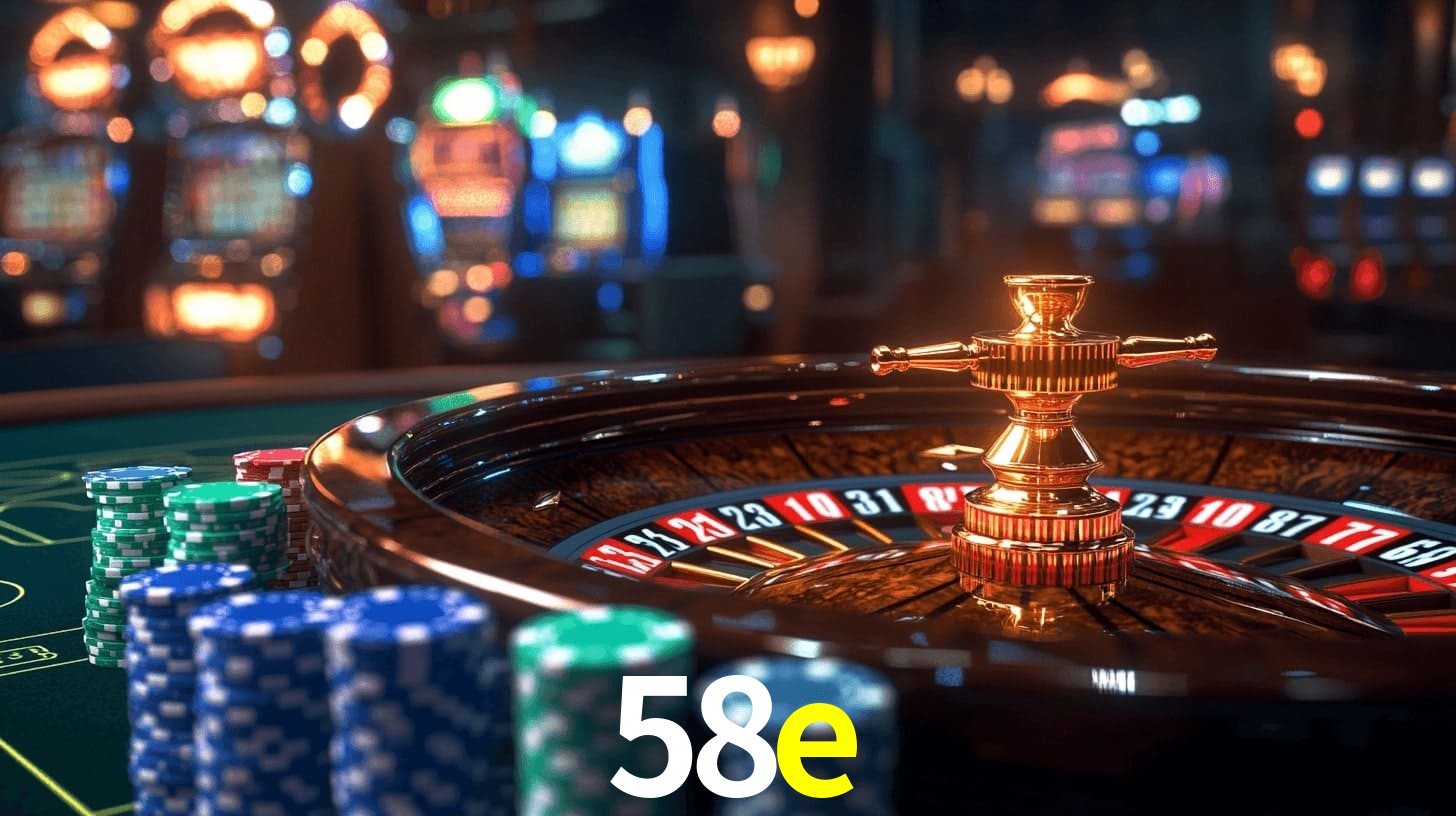 58e: Jogos de Caça-Níqueis-Altas Recompensas, Roleta-Velocidade, Blackjack-Desafios Máximos